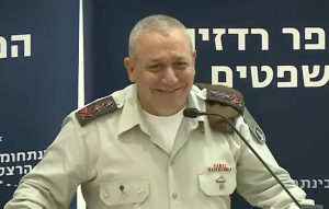 الوزير في مجلس الحرب الإسرائيلي غادي آيزنكوت