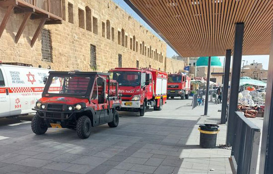 حريق في الميناء