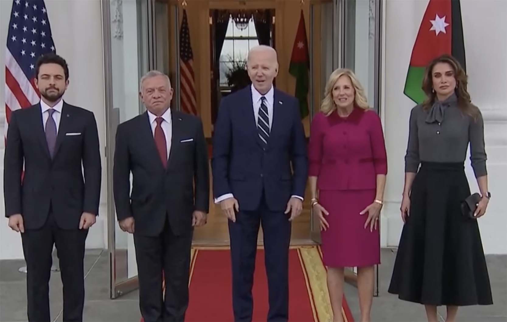 بايدن والملك عبدالله