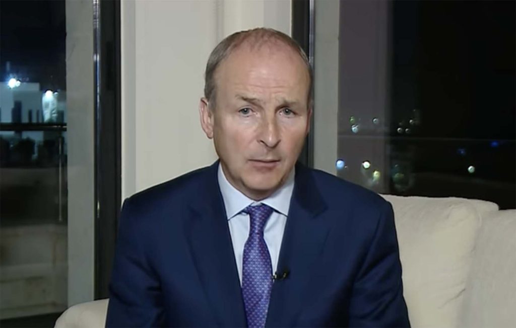 مايكل مارتن وزير الخارجية الأيرلندي