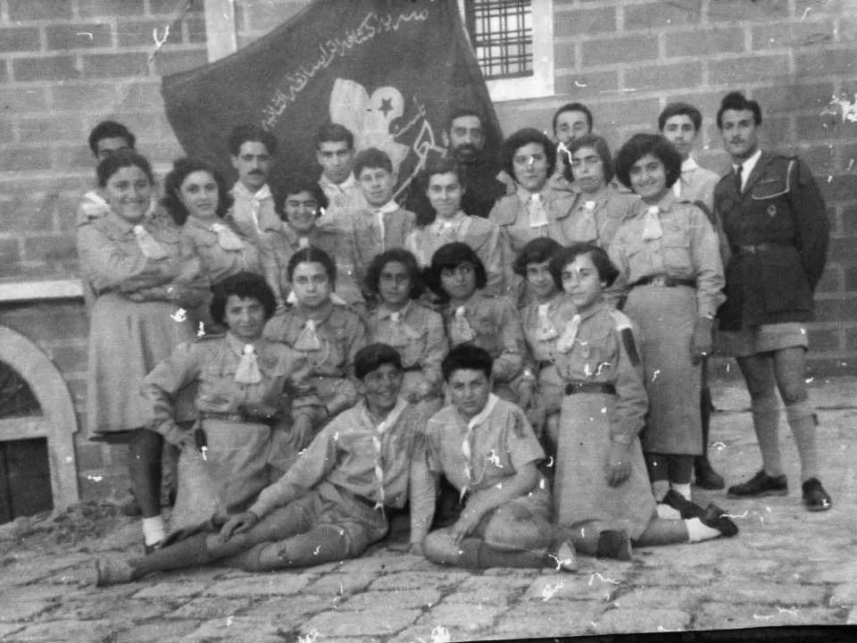 سرية كشافة تيراسنطه قديما