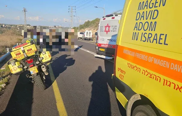 حادث تصوير نجمة داوود الحمراء