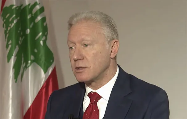 وزير الخارجية اللبناني يوسف رجي