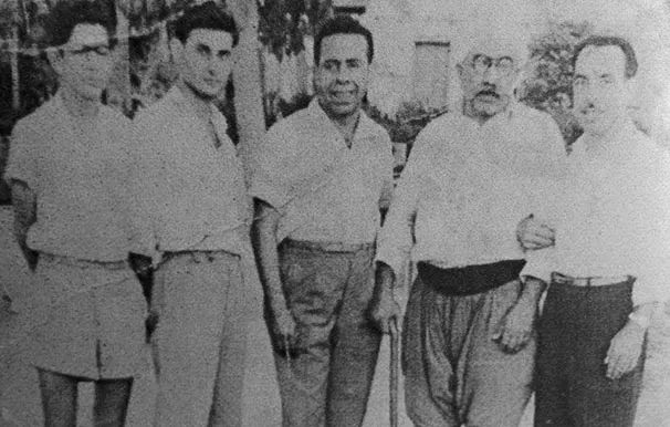 عوده الاشهب، ابو عبدالله الجعبري، ابو منتصر الزيبق، محمود درويش واديب ابو رحمون