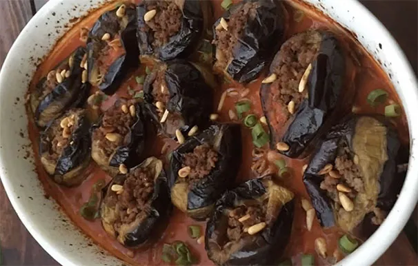 شيخ المحشي بالباذنجان