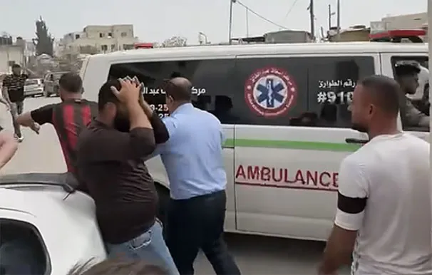 اسعاف فلسطيني في الخليل