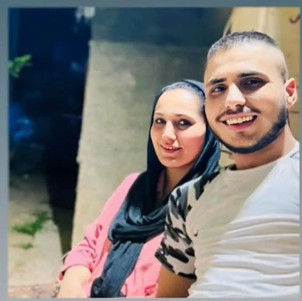 صورة سهير والشهيد إبراهيم