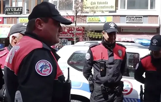 ⁨الشرطه التركية⁩